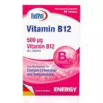 Vitamin B12 vegane Tabletten hochdosiert, 500 μg reines Vitamin B12 pro Tagesdosis