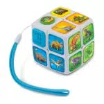 Vtech Twist & Learn Dino-Würfel Interaktiver Lernwürfel mit spannendem Wissen zu Dinos und Fossilien Für Kinder von 4-8 Jahren