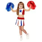 W WIDMANN MILANO Party Fashion - Kinderkostüm Cheerleader