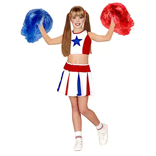 W WIDMANN MILANO Party Fashion - Kinderkostüm Cheerleader