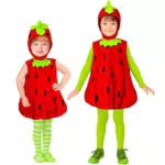 W WIDMANN MILANO Party Fashion - Kinderkostüm Erdbeere