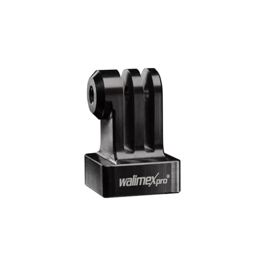 Walimex pro Aluminium GoPro Stativadapter - eloxiertes Aluminium