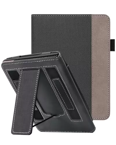 WALNEW Ständer Hülle für 7" Kindle Paperwhite 12. Generation 2024 und Kindle Colorsoft Signature Edition