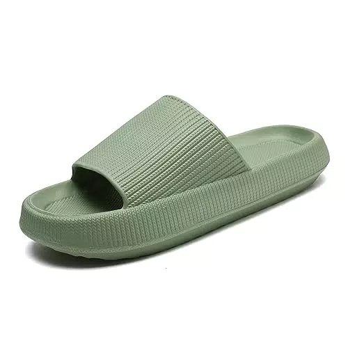 Waysoland Cozyslides Original Damen Herren, Wolkenschuhe Damen Airfoot Wolken Rutschfest Schnell Trocknend Offene Zehe Superweiche Bequeme Dicke Sohle Sommer Garten Badelatschen