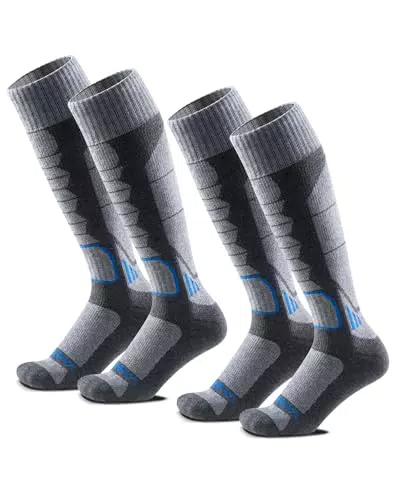 WEIERYA Skisocken - Thermische gepolsterte Socken für Wintersport und Outdoor