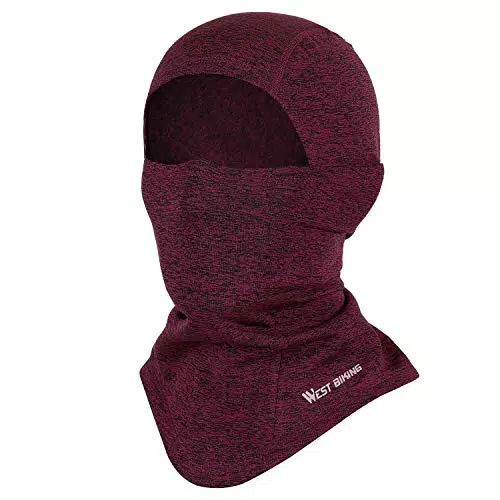 WESTGIRL Sturmhaube - Winddichte Gesichtsmaske aus Fleece für Outdoor-Sportarten