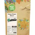 Wholefood Earth Bulgar/Bulgur Weizen - GMO frei - natürlich - vegan - Milchfrei - ohne Zuckerzusatz