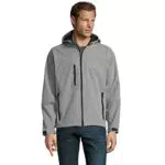 WIBELL Herren Winterjacke Softshelljacke Winterjacke Winterjacke mit Kapuze Herren Kleidung Mantel mit langen Ärmeln Parka Herren