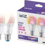 WiZ E27 Tunable White & Color 2er-Pack LED Lampe, 60W