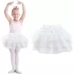 WOFASHPURET 1stk Krinoline-Tutu-unterröcke Petticoat Für Mädchen Minikleider Tutu-Rock Für 1950er Rockabilly Kleid Mädchen Reifrock Für Kinder Reifenrock Unterrock