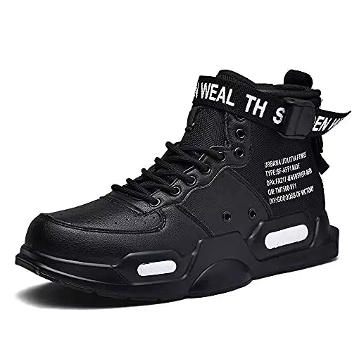 XIDISO Unisex-Erwachsene Freestyle Hohe Sneakers Herren Mode Turnschuhe Freizeitschuhe Sportschuhe