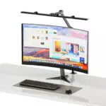 XJ-HOME Schreibtischlampe LED Dimmbar, Architekten-Schreibtischlampe mit Klemme