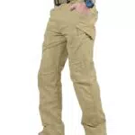 YAOBAOLE Cargohose Herren Militärische Taktik Hose Herren Militär Outdoor Hose Herren Jagdhose Männer Stretch Khaki