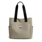 YXQSED Nylon Shopper Damen, Leicht Multi-Tasche Handtasche Wasserdicht Groß Umhängetasche Khaki
