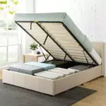 ZINUS 31 cm Maddon Stauraumbett Gepolsterter Plattformbettrahmen mit Stauraum