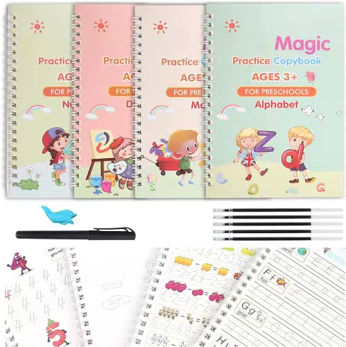 Brandname Kalligraphie-Set für Kinder mit Stift und Nachfüllpackungen