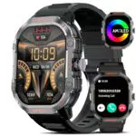 Smartwatch Herren 2024 - 2,01 AMOLED, Fitnessuhr mit NFC und Herzfrequenzmesser