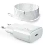 Apple 25W USB-C Lightning Ladekabel und Schnellladegerät für iPhone 14/13/12/11 SE