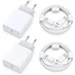 Apple 25W Schnellladegerät mit USB-C Kabel für iPhone 14/13/12/11/SE