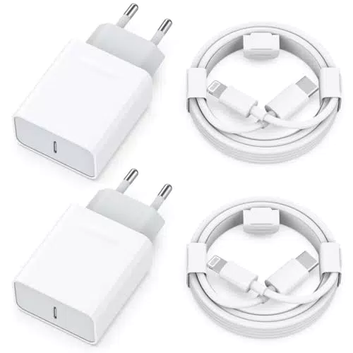 Apple 25W Schnellladegerät mit USB-C Kabel für iPhone 14/13/12/11/SE