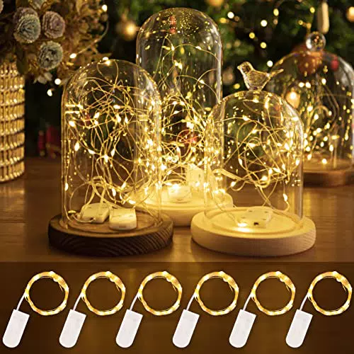 LED Lichterkette Mini, 2M, 20 LEDs, batteriebetrieben, ideale für Deko und Feiertage