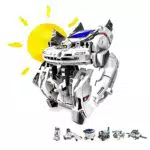 7 in 1 Roboter Konstruktions-Bauset mit Solar, Droide