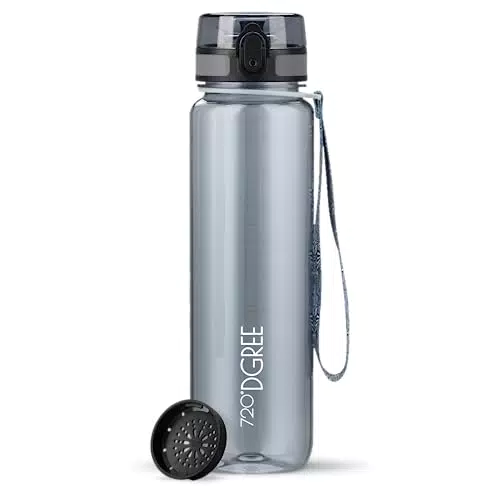 720°DGREE uberBottle Trinkflasche 1l - BPA-frei, wiederverwendbar für Sport und Outdoor