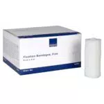 Abena Mullbinden 8 cm x 4 m – Elastische, hautfreundliche Bandage für Wundpflege
