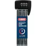 ABUS Faltschloss Bordo Lite 6055C SH mit Halterung und Zahlencode, Sicherheitslevel 7