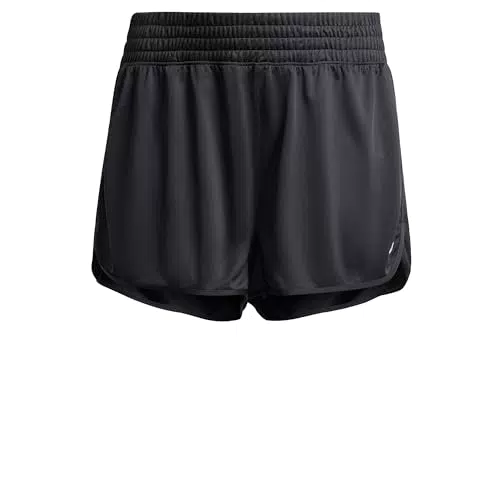 adidas Pacer Essentials Knit High-Rise Shorts für Damen (Plus Size)