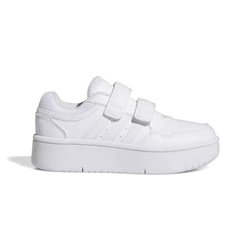 adidas Hoops 3.0 Bold Shoes Schuhe, Cloud White/Cloud White/Pink