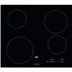 AEG Induktionskochfeld IB6420ACB mit 4 Zonen und Power-Funktion für schnelles Kochen