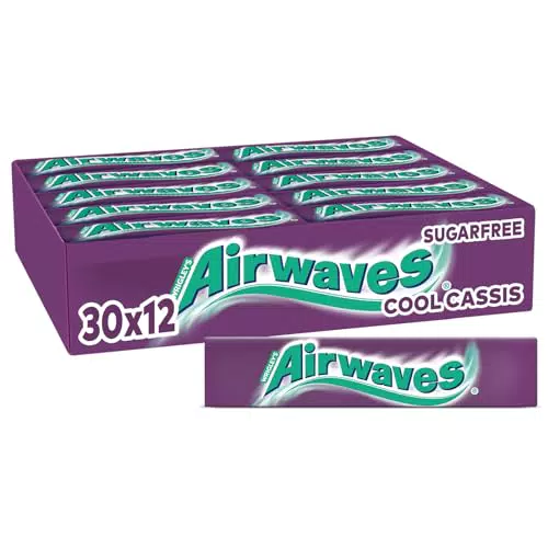 Airwaves Kaugummi, Strong, Weiss, zuckerfrei, Frischer Atem