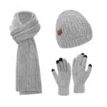 AIVORO Schal und Mütze Set Damen – Warmer Winterkomfort für Familie und Freunde