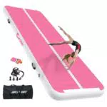 AKSPORT Air Matte Track - Aufblasbare Gymnastikmatte für Zuhause und Turnhalle