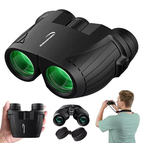 Aurosports Kompaktes Fernglas für Erwachsene und Kinder