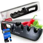AUSTEIN Messerschärfer QuickSharp 4-in-1, Messerschleifer