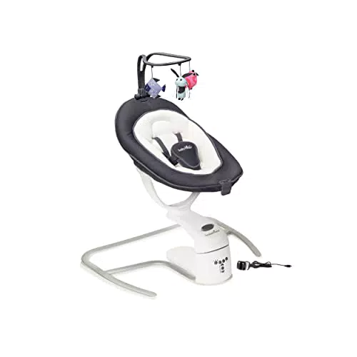 Babymoov Babyschaukel Swoon Motion mit 8 Melodien und 360° Sitzfläche
