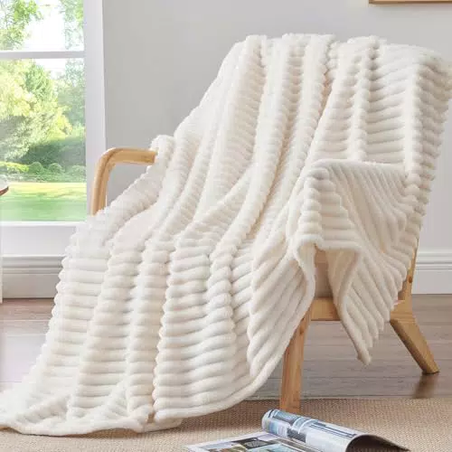 BEDELITE Kuscheldecke Flanell - Flauschige Decke für Sofa und Wohnzimmer