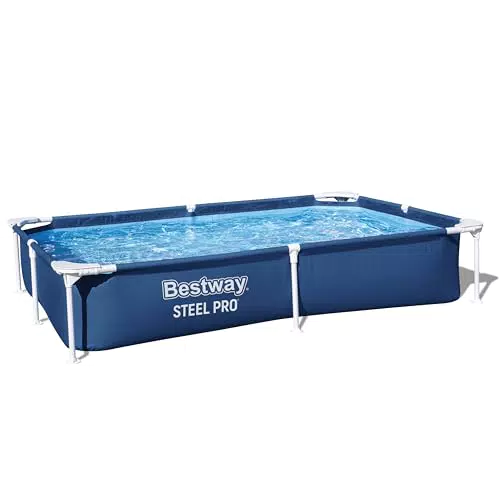 Bestway Steel Pro Frame Pool Set mit Filterpumpe 300 x 201 x 66 cm