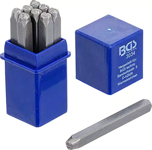 BGS Einschlagzahlen 4 mm DIN 1451 Schlagstempel