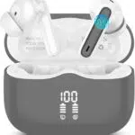 Bluetooth Kopfhörer, 2025 In Ear Kopfhörer Kabellos Bluetooth 5.4 Tiefer Bass mit 4 ENC Noise Cancelling Mic