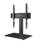 BONTEC TV Standfuß universal höhenverstellbar für 26-55 Zoll Fernseher bis VESA 400x400