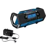 Bosch Professional Akku Baustellenradio GPB 18V-2 SC mit DAB+, Bluetooth und FM