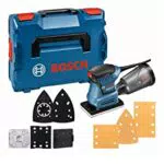 Bosch Professional GSS 160-1 A Multi Schwingschleifer mit 180 Watt Leistung
