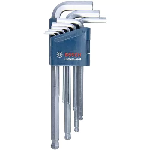 Bosch Professional Winkelschlüssel Set Hex 1,5 - 10 mm