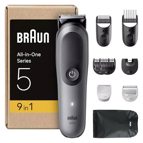 Braun All-in-One Series 5 Groomingset 9-in-1, ultrascharfe Klinge