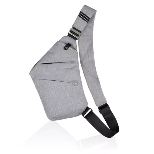 Umhängetasche Herren - Anti-Diebstahl Schultertasche für Männer