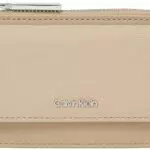 Calvin Klein Damen Kartenetui Must Flap Cardholder Mono mit Reißverschluss