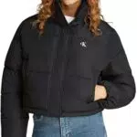 Calvin Klein Damen Pufferjacke Cropped Fit Matte